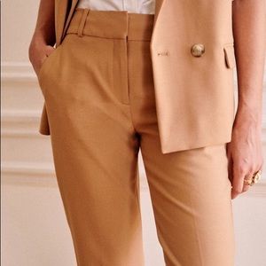 Sezane Gustavo Trousers in Camel